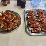 Bruschetta
(Frisch geröstetes Brot mit Tomaten)